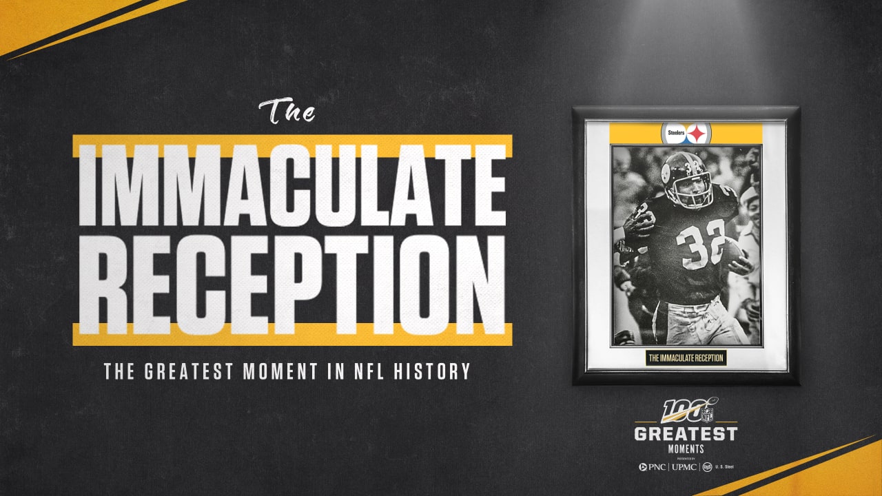 Immaculate Reception' Greatest Moment In Playoff History According To ESPN  - Steelers Depot