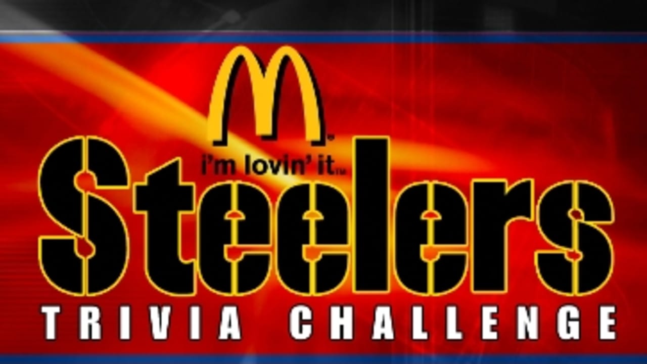 The McDonald's Steelers Trivia Challenge