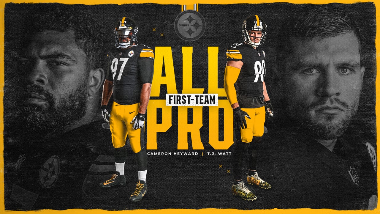 Three Steelers named first-team AP All-Pro