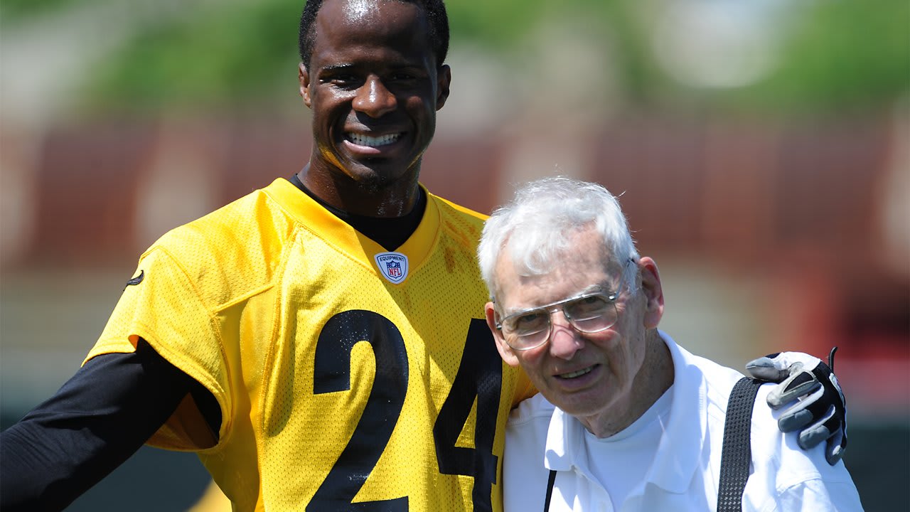 Ike Taylor Interviews Steelers Chairman Dan Rooney