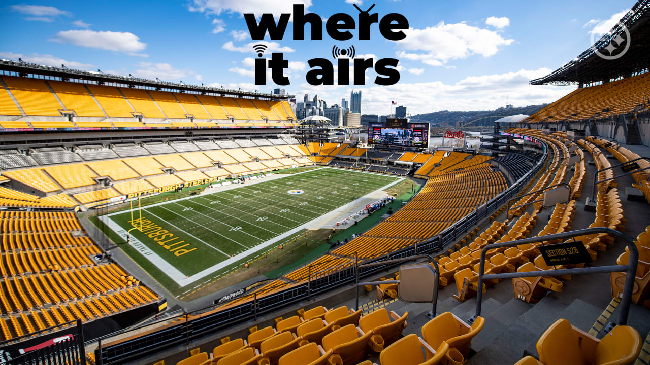 Where it airs: Steelers-Ravens