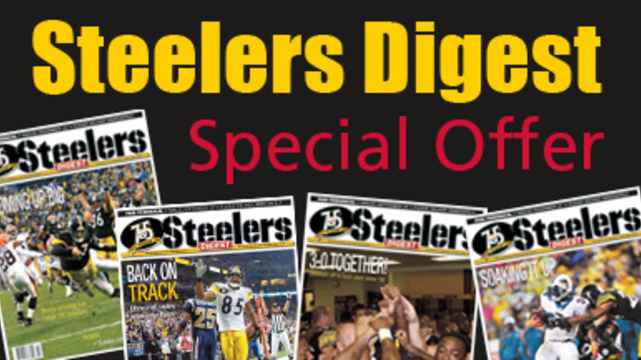 A special offer from Steelers Digest