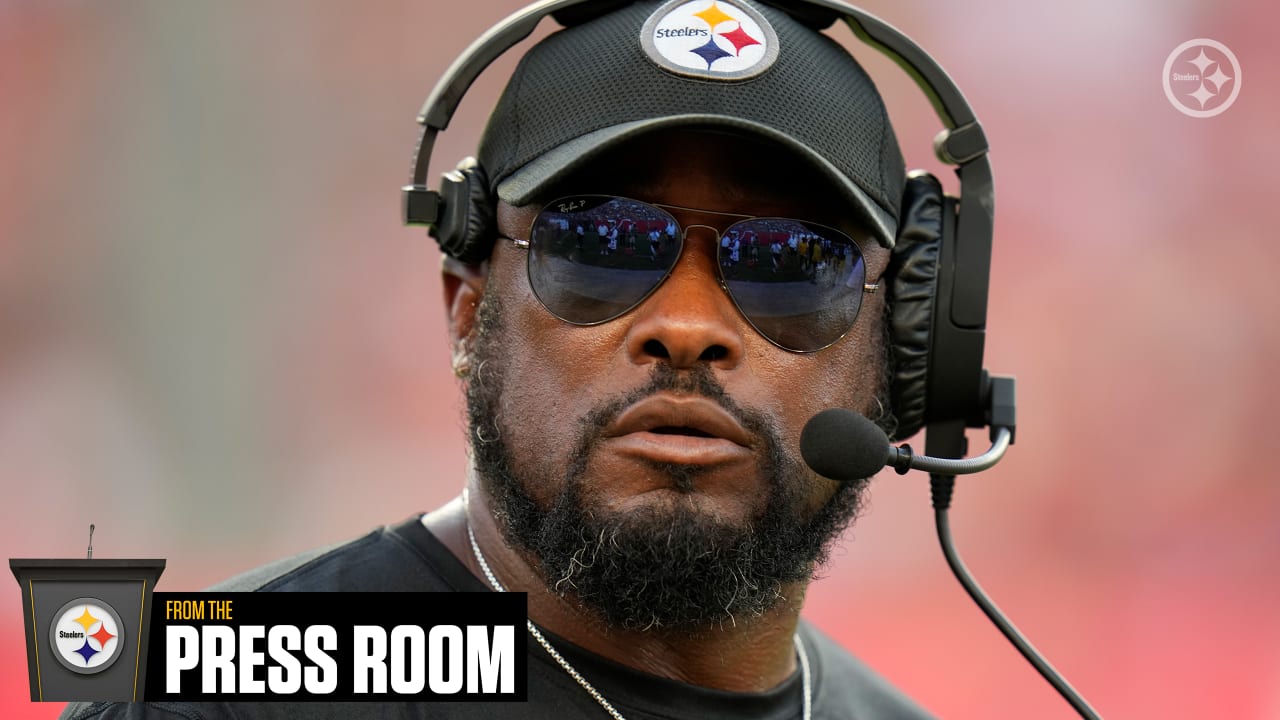 From the Press Room: Steelers at Bucs