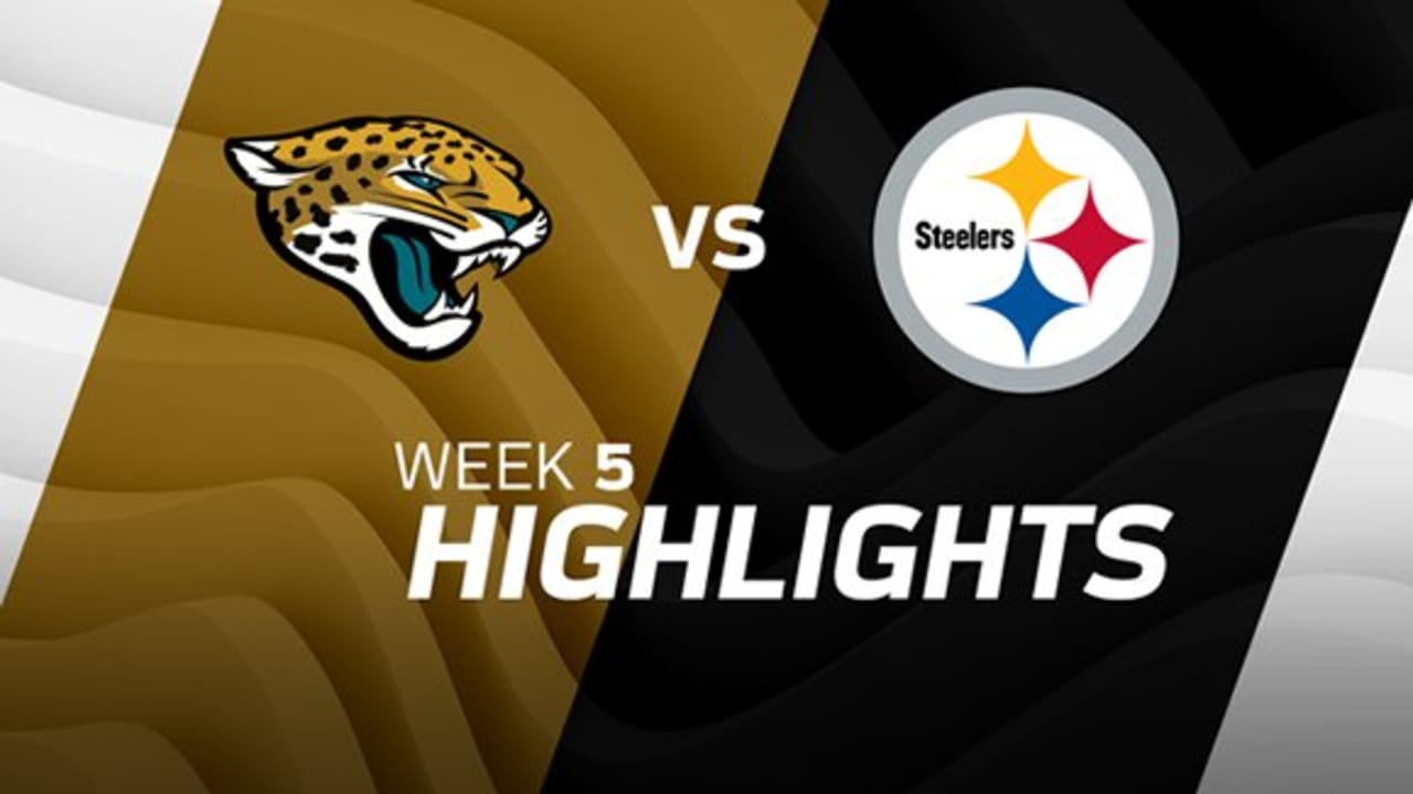 HIGHLIGHTS Steelers vs. Jaguars Week 5