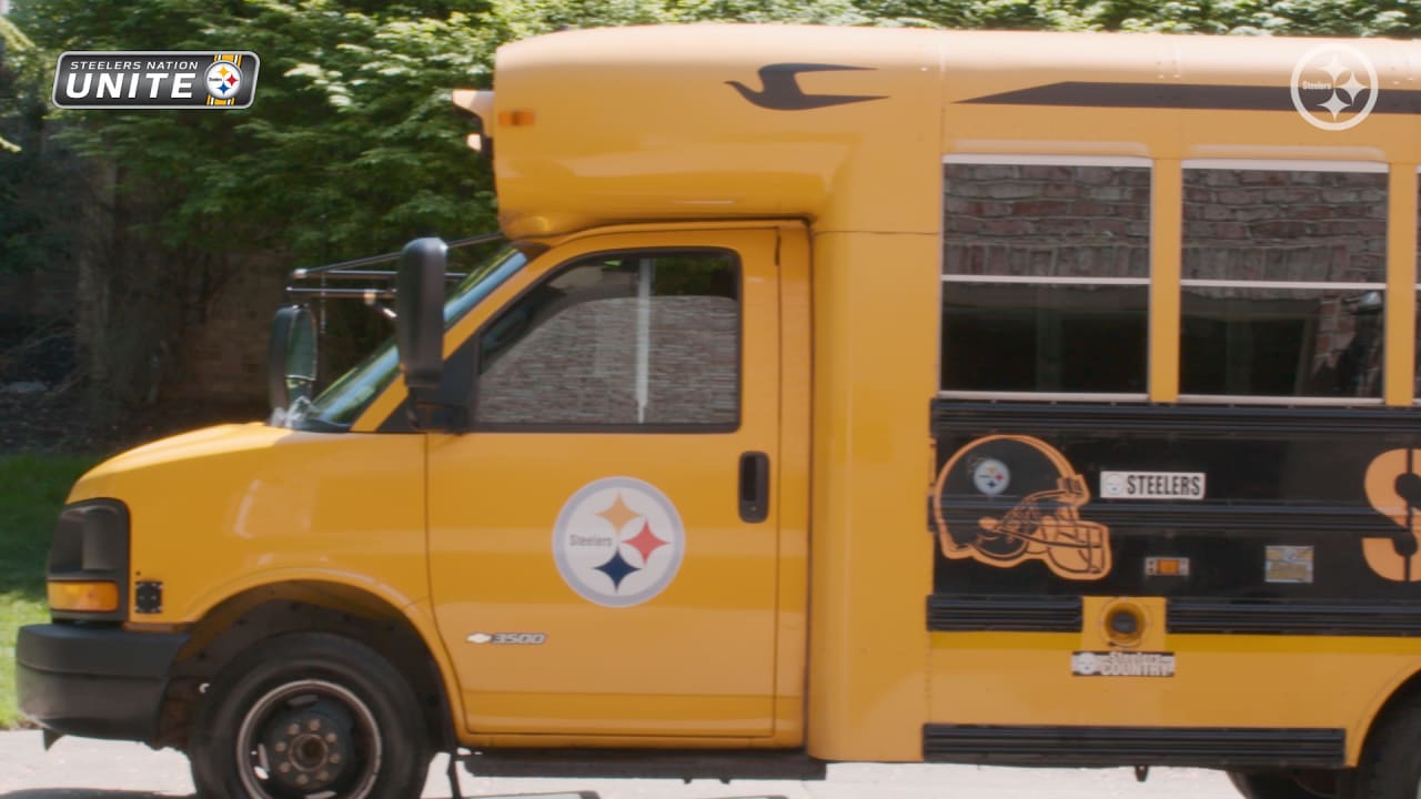 steelers bus