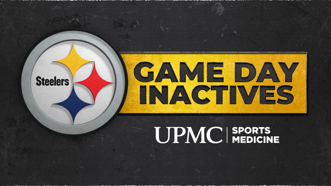 Steelers Vs. 49ers: Inactives For Week 1 - Steelers Depot