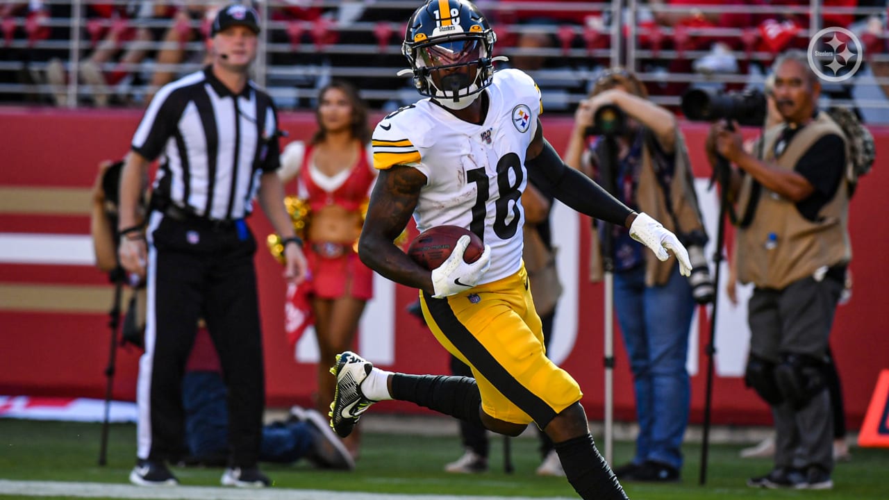 Steelers' Diontae Johnson Out vs. 49ers After Suffering Hamstring Injury, News, Scores, Highlights, Stats, and Rumors