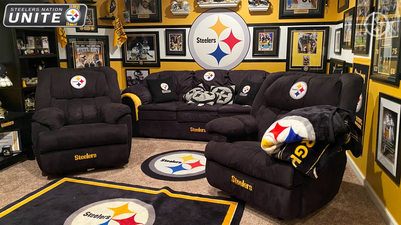 Show us your man cave and Pittsburgh Steelers decor! 