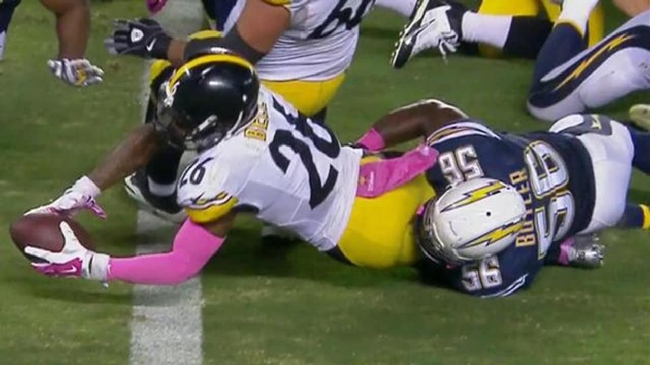 Le'Veon Bell's walk-off 1-yard TD lifts Steelers past Chargers