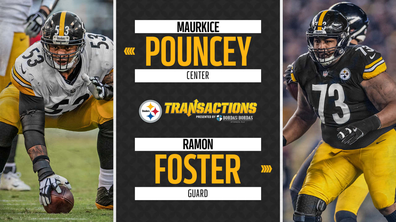 Steelers come to terms with Pouncey, Foster