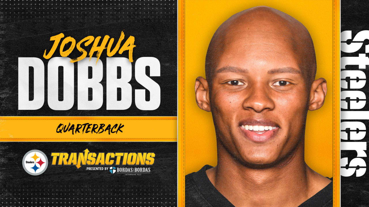 Pittsburgh Steelers bring back Joshua Dobbs on one-year contract - Behind  the Steel Curtain