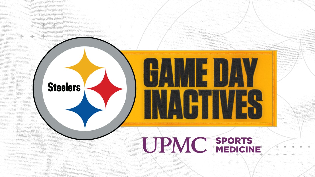 Steelers inactives for Week 3 vs. Raiders