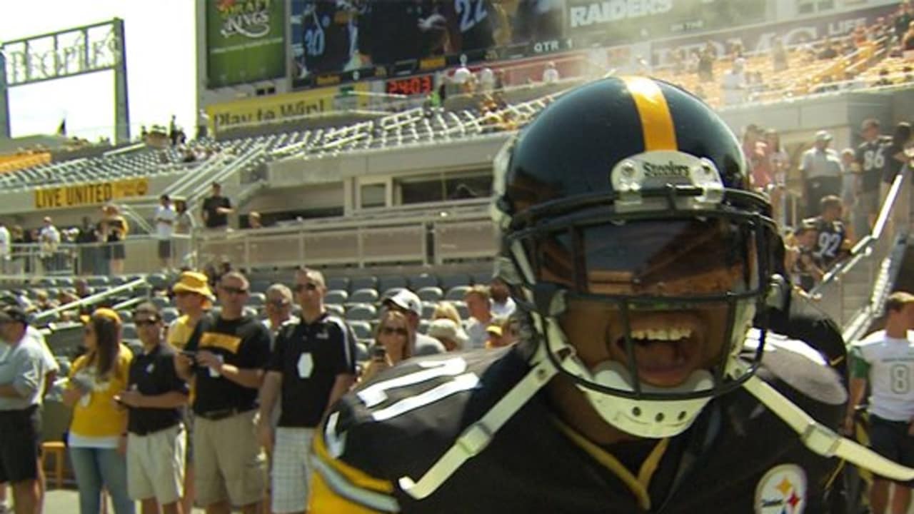 Pregame field pass vs. Packers
