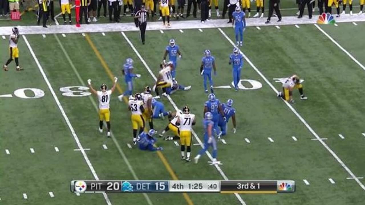 HIGHLIGHT: Shovel pass to Smith-Schuster