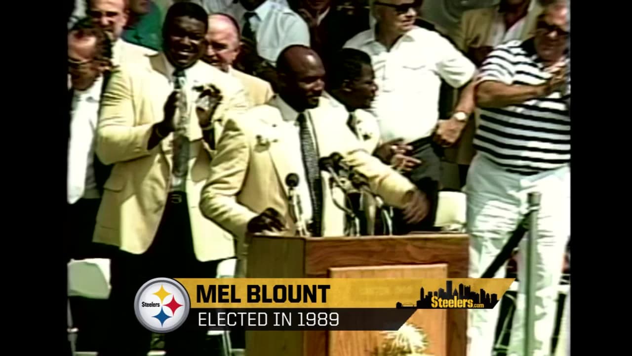 MEL BLOUNT NFL HALL OF FAME CAREER MEL BLOUNT NFL CAREER HIGHLIGHTS 