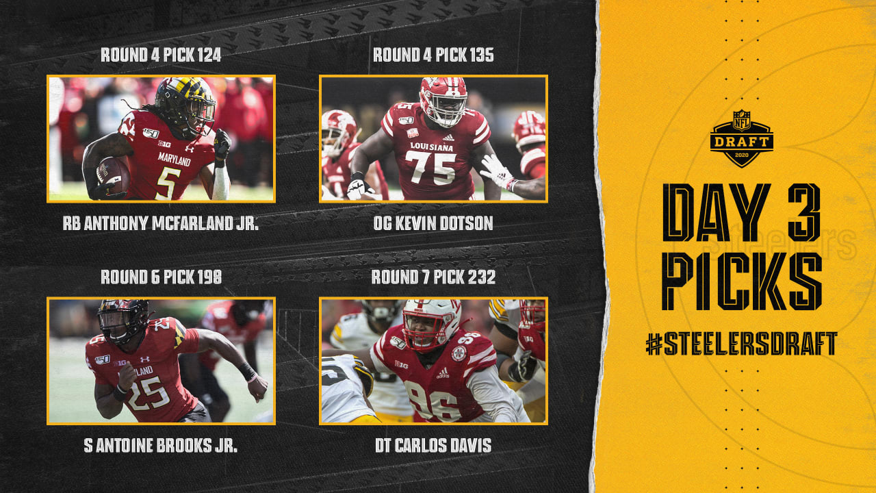 nfl draft steelers picks