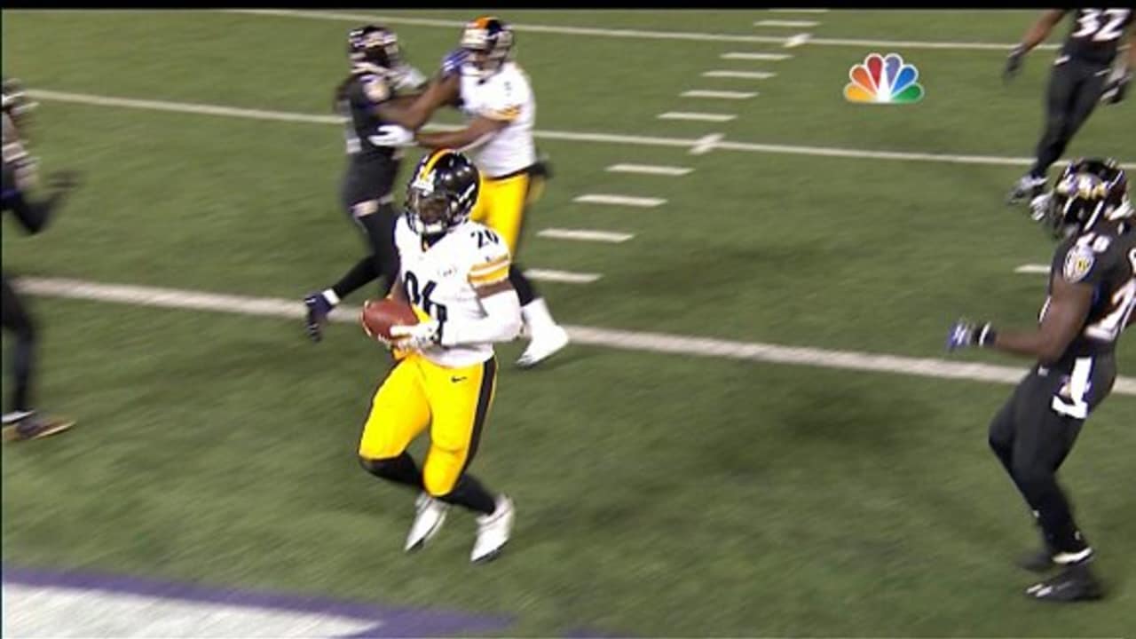 Steelers at Ravens: Le'Veon Bell runs one in from one-yard out (GIF)