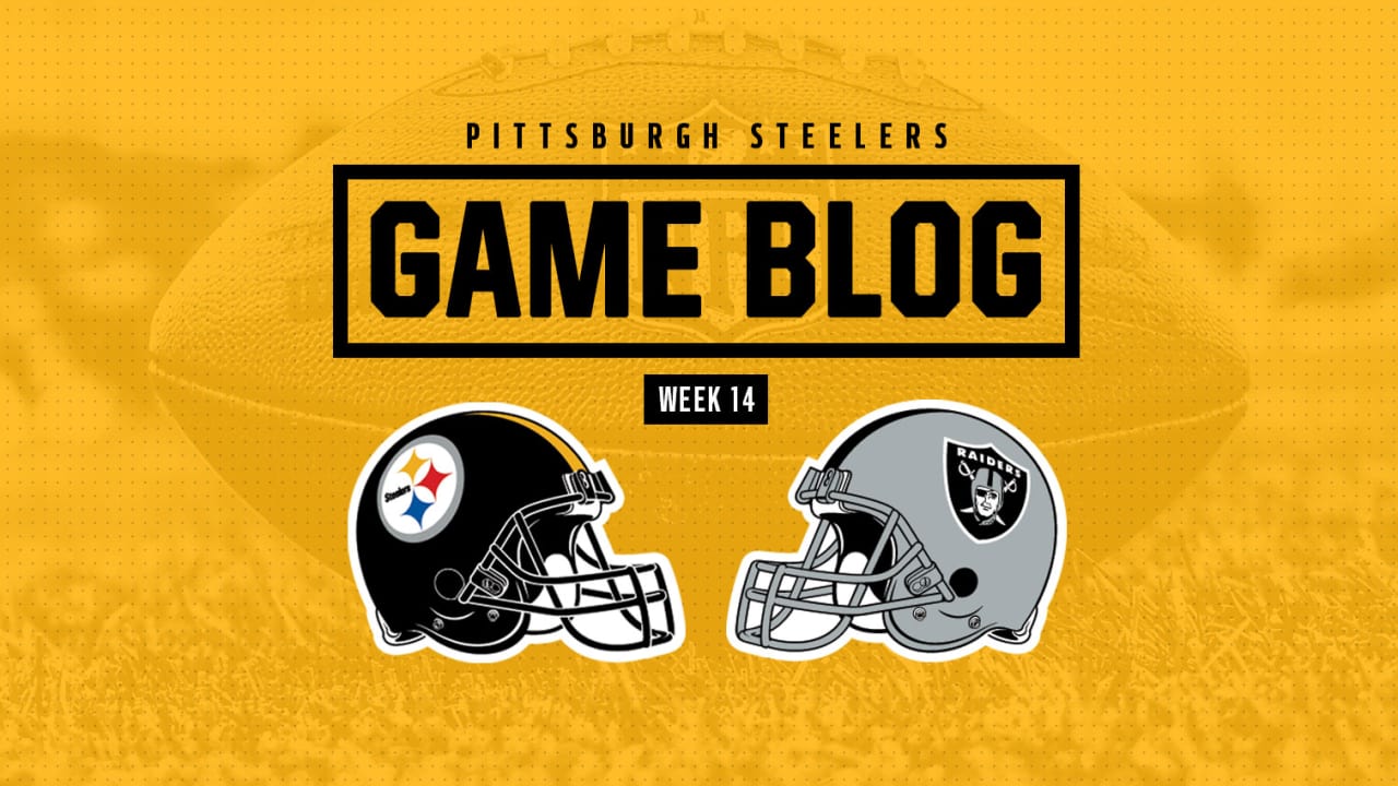 Pregame Blog: Steelers vs. Raiders