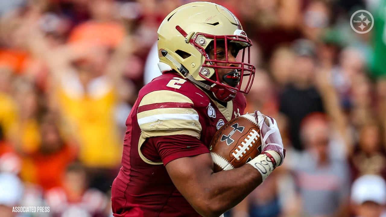 Boston College RB AJ Dillon Top Plays 2018 