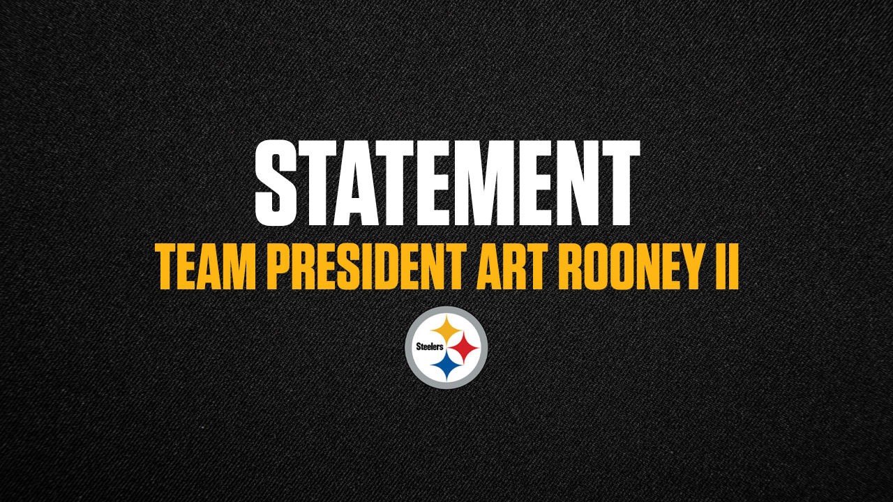 Steelers president Art Rooney II releases a statement on the