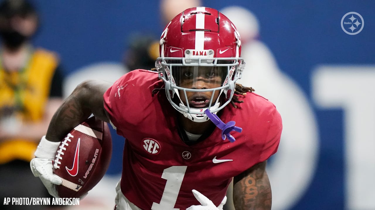 NFL Draft: Alabama's Jameson Williams' Detroit Lions jersey now