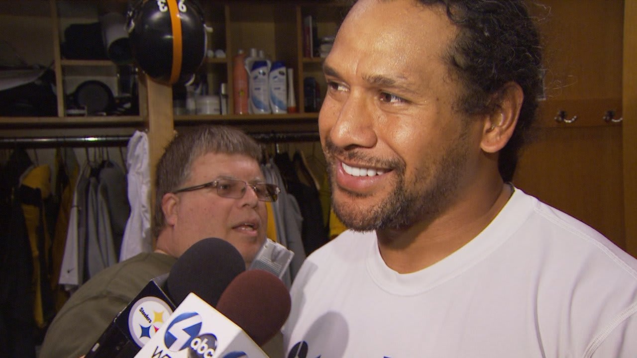 Troy Polamalu on donating his hair