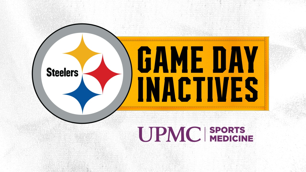 Steelers inactives for Week 12 at. Bengals - Steelers.com