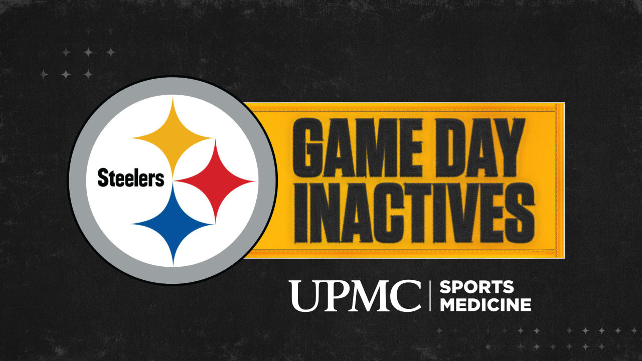 Steelers inactive for week 16 vs Colts
