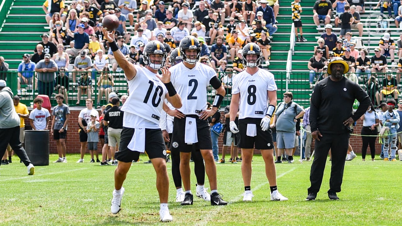 Mitch Trubisky to start Steelers' second preseason game, followed by Kenny  Pickett and Mason Rudolph 