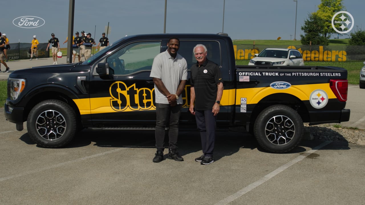 Lucky Steelers' fan takes home brand new Ford truck - CBS Pittsburgh