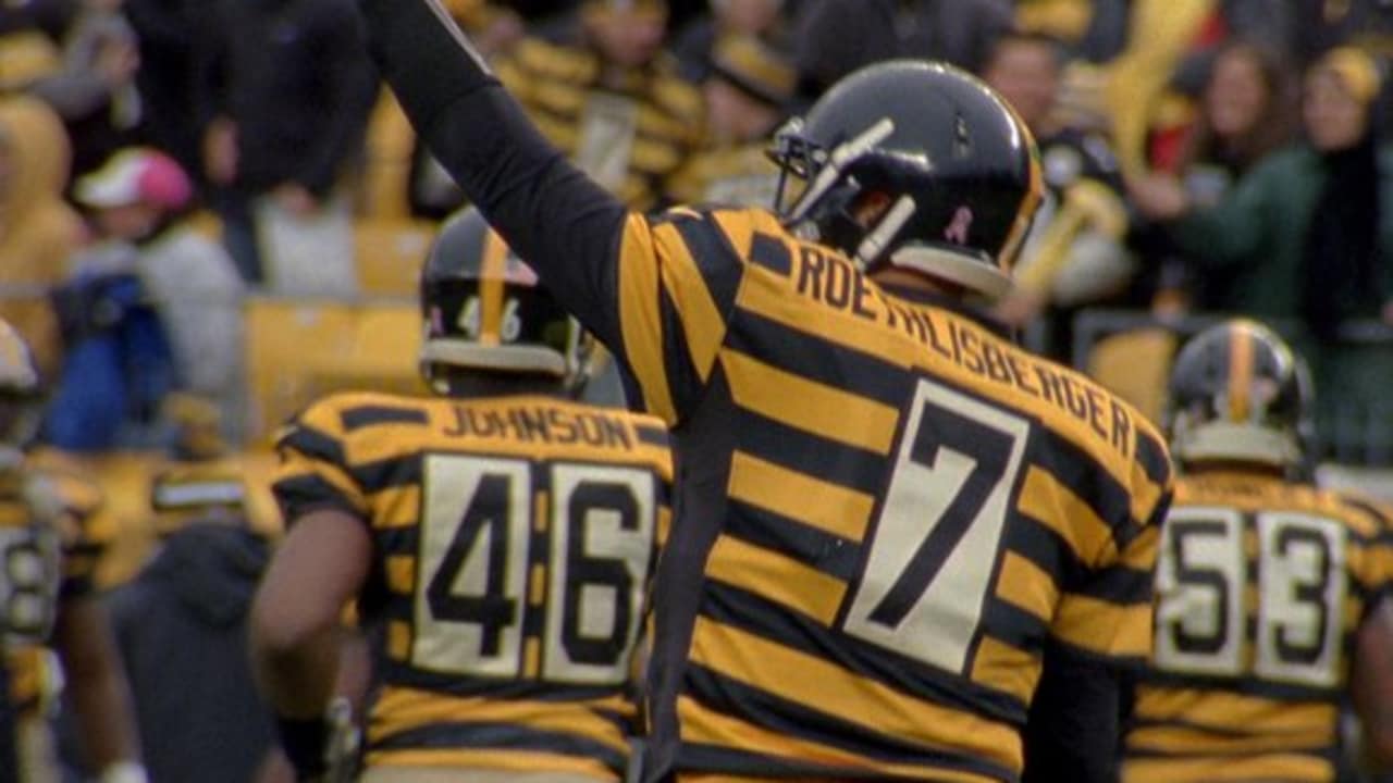 Steelers To Use 1934 Black & Yellow Striped Uniforms As Throwbacks