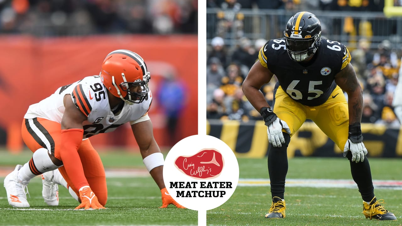 Steelers tackle Dan Moore primed for another matchup against Browns star Myles  Garrett