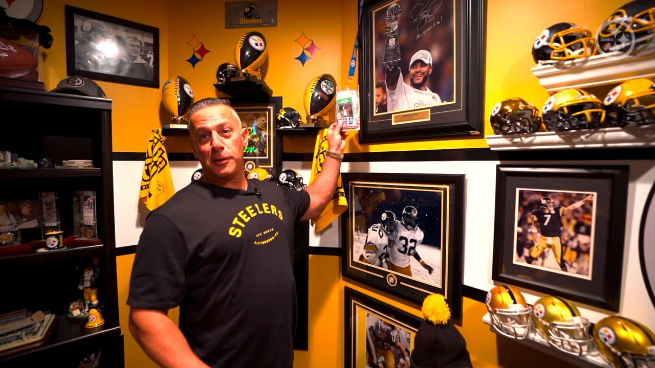 Steelers man cave : steelers