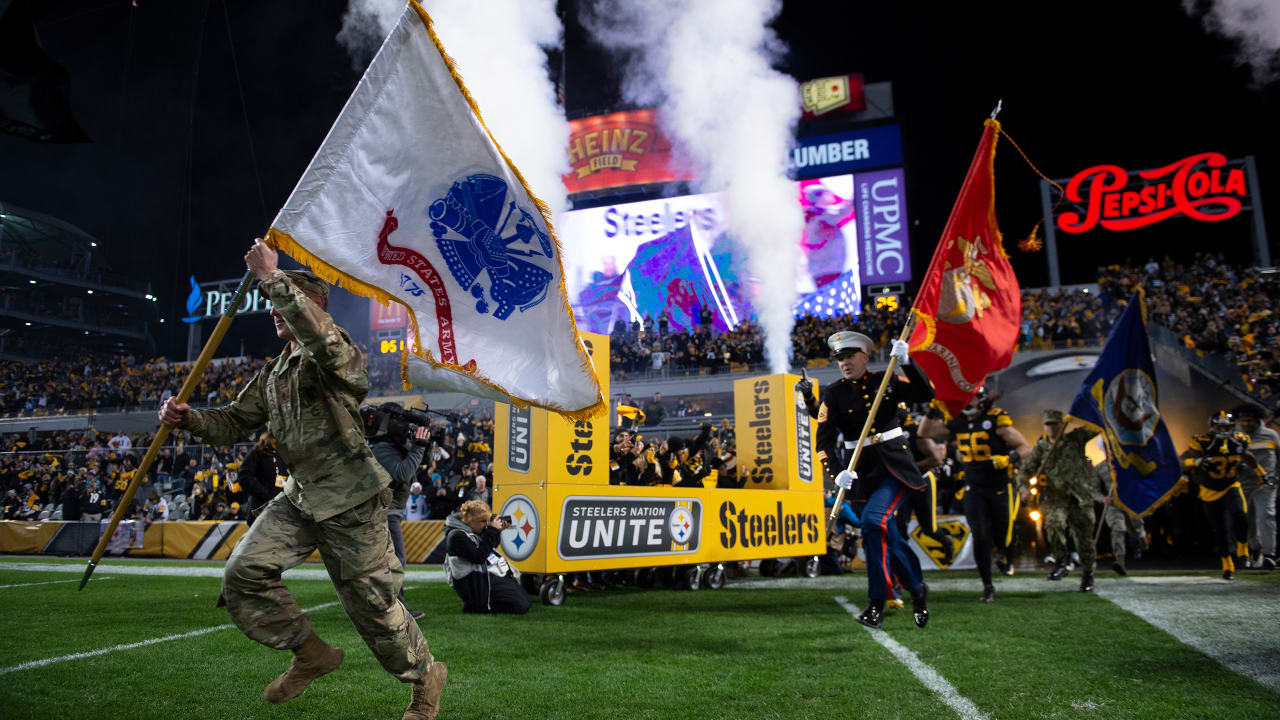 BEST NFL Pittsburgh Steelers Salute To Service - Honor Veterans