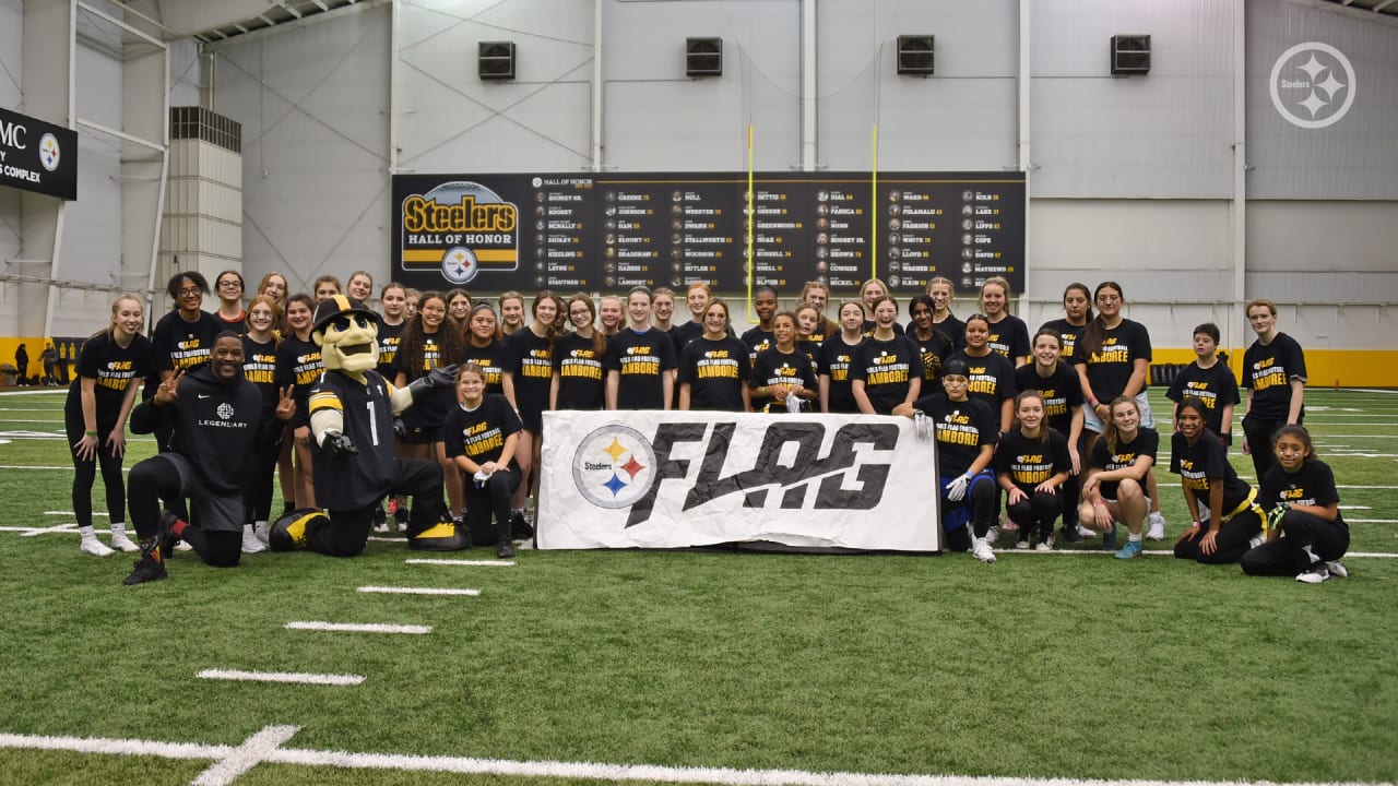 Steelers continue support of Girls Flag Football
