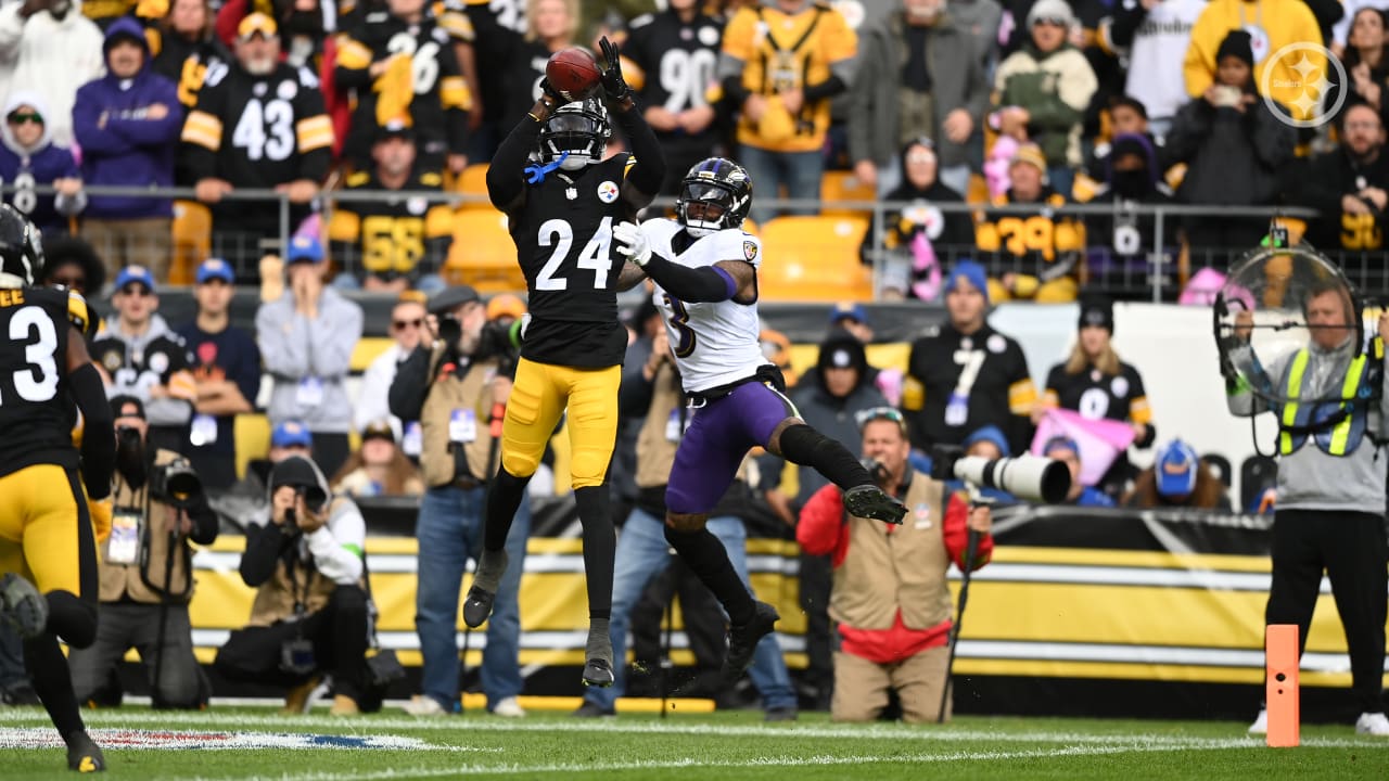 Highlight] T.J. Watt scoop and score to give Steelers the lead : r