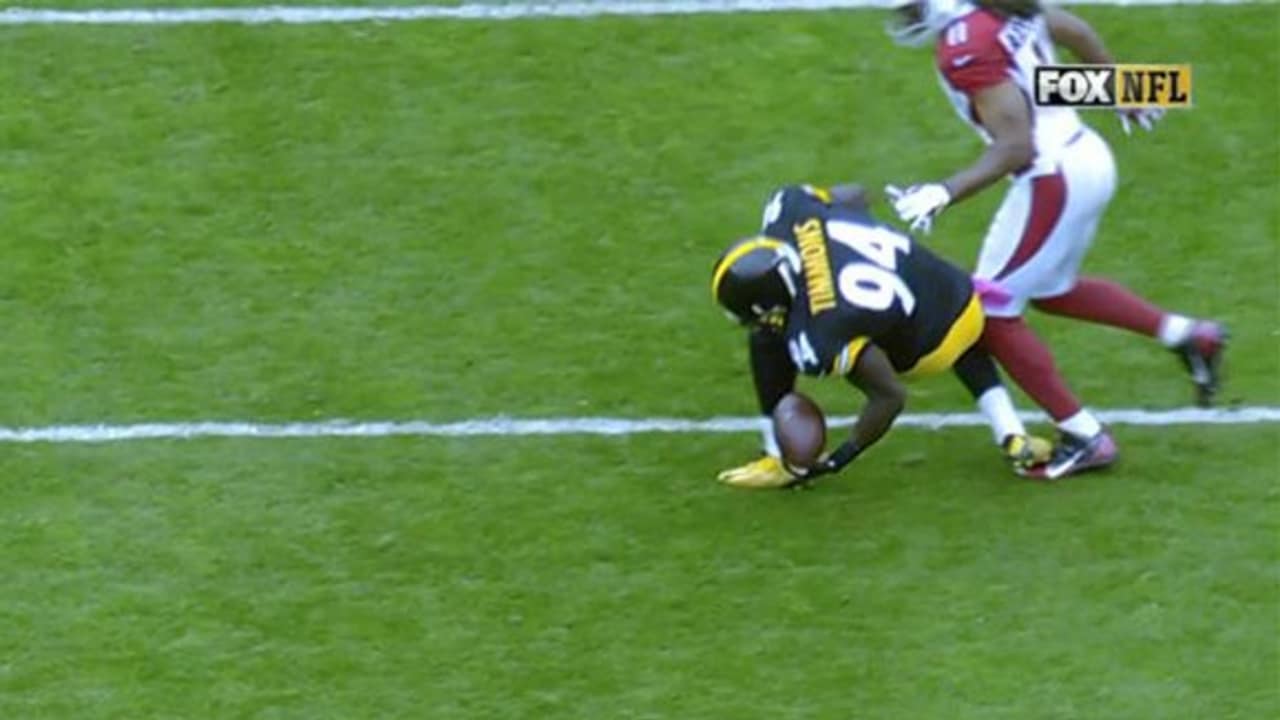 Photo: Steelers Lawrence Timmons Makes Interception in OT in