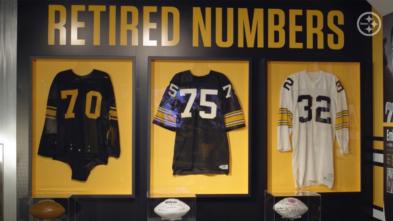 Pittsburgh steelers on sale retired jerseys