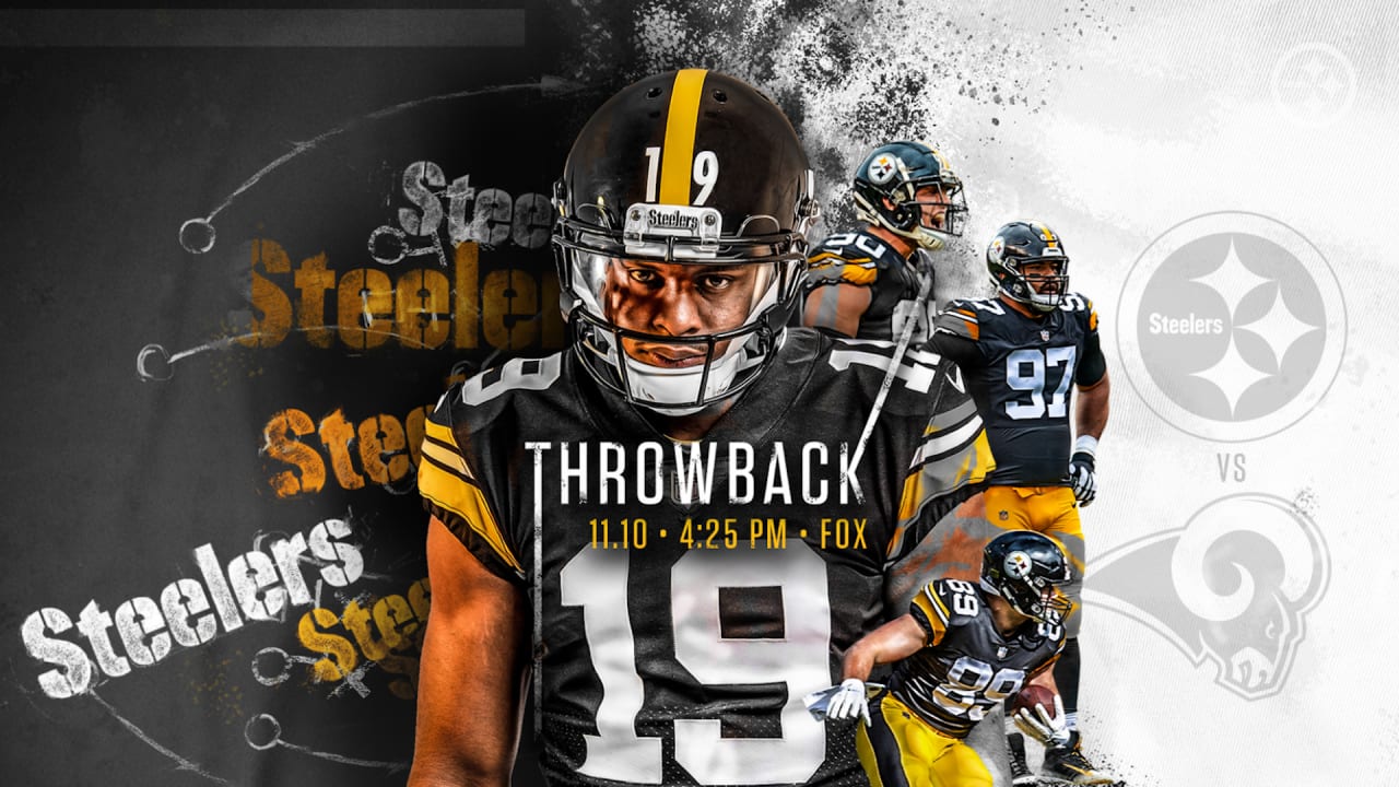 Steelers to debut 'Block Number' throwback unis Sunday vs. the