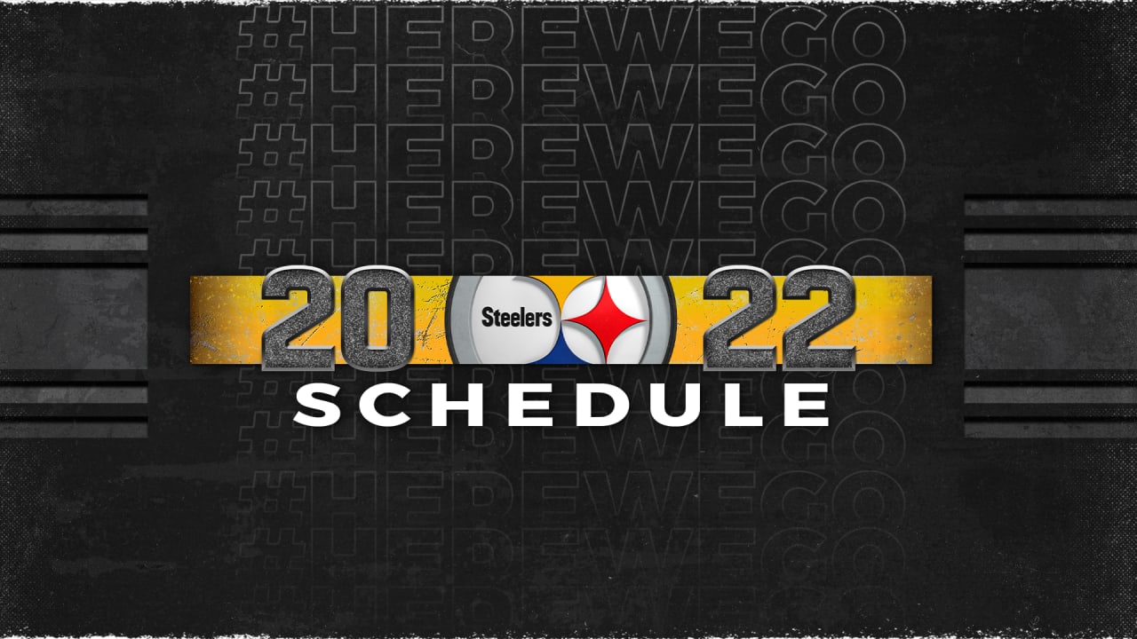 Steelers Live: 2022 schedule released