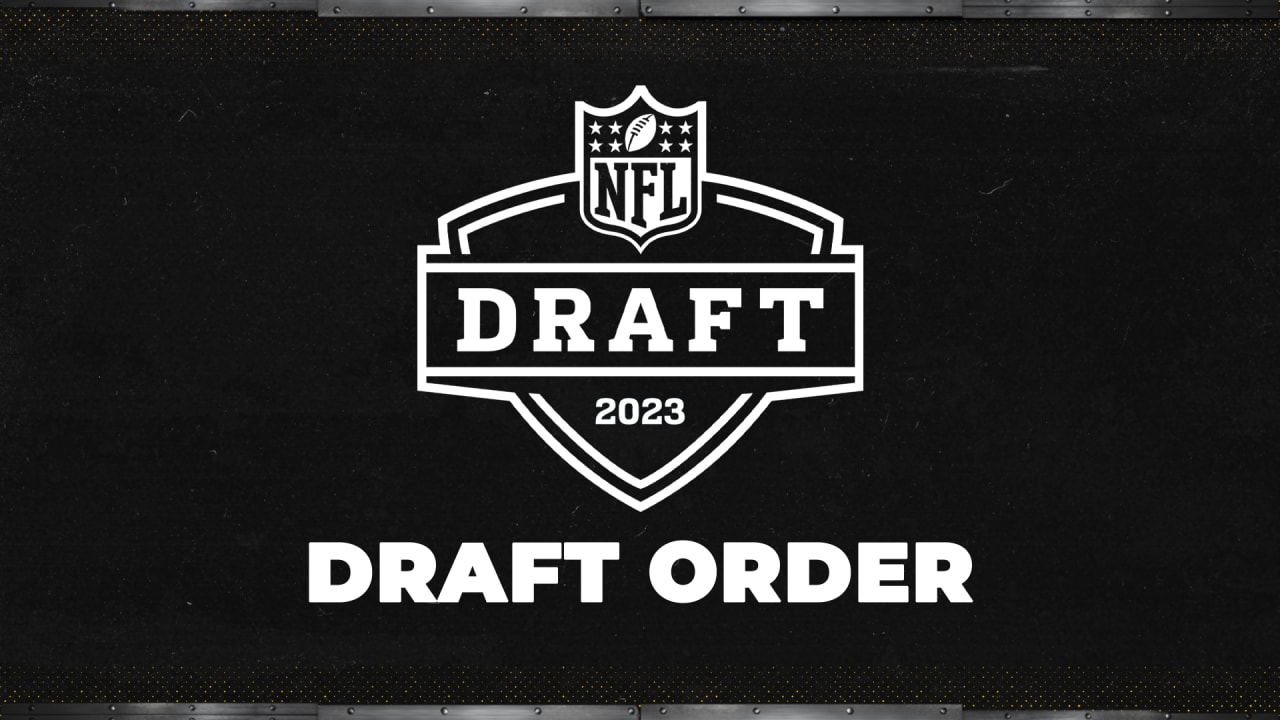 nfl draft 2023 order