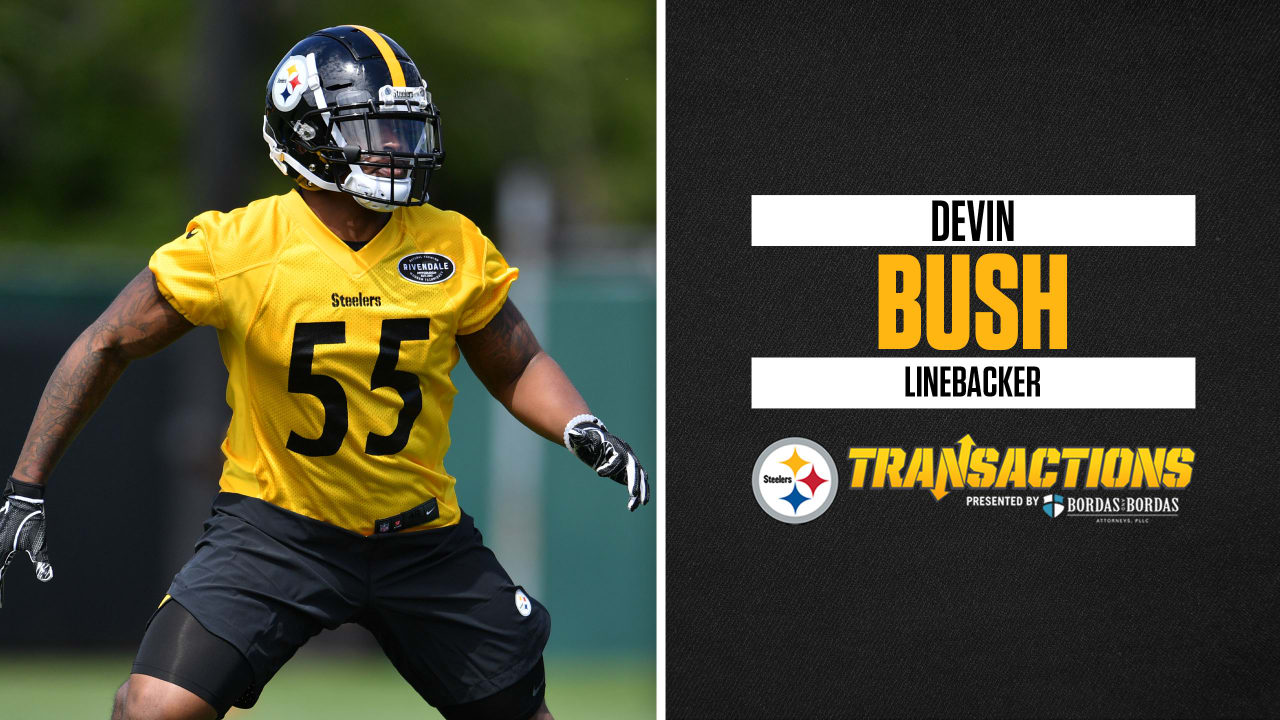 Steelers trade up; select Bush in first round