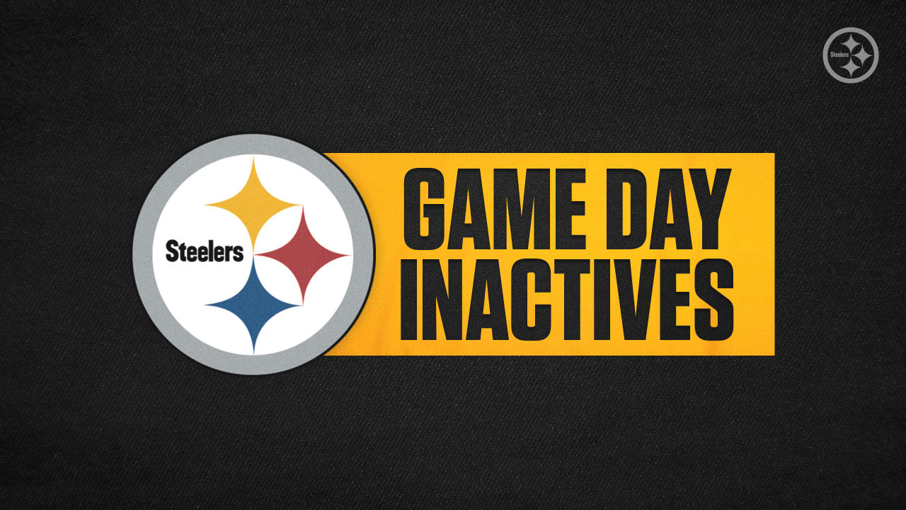 Steelers vs Dolphins: Full inactives for Sunday's game