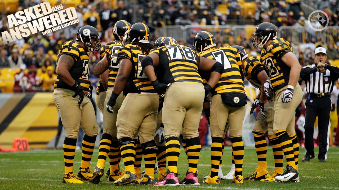 Steelers break out the 'bumblebees' for last time