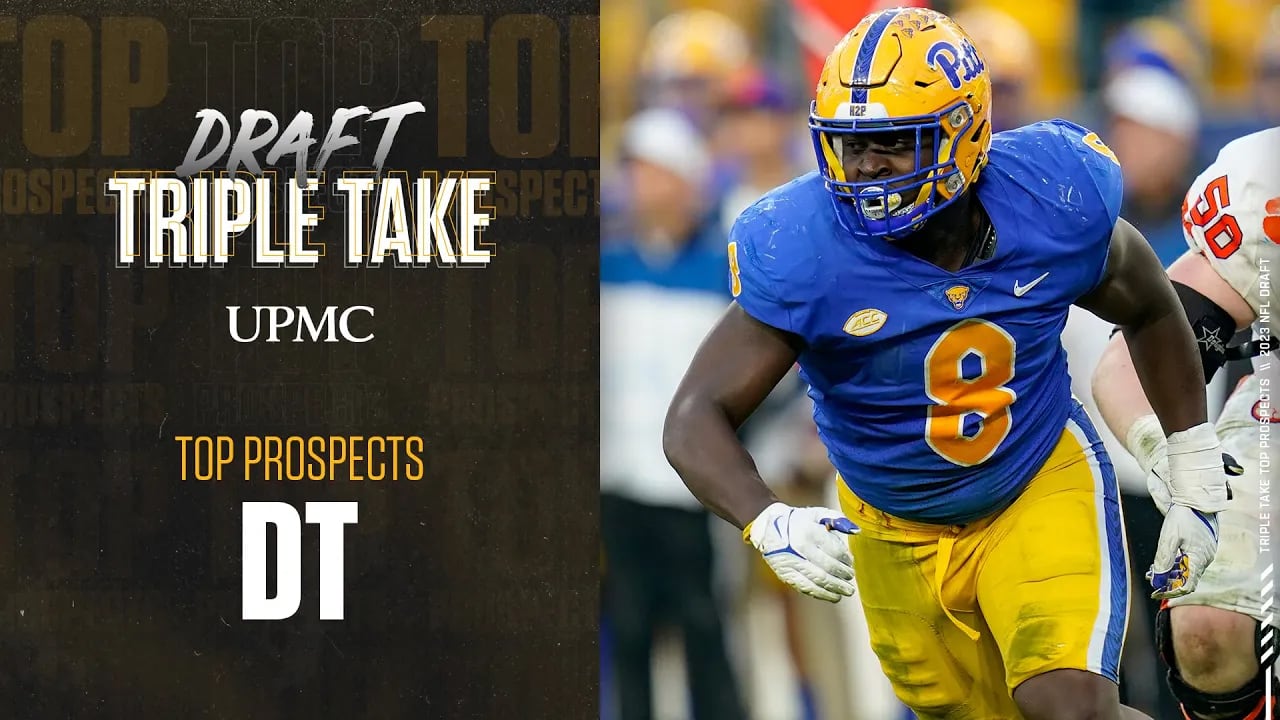 WATCH 2023 Draft Triple Take Defensive Tackles