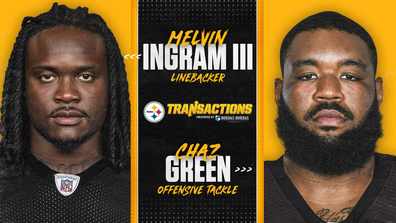 Steelers sign LB Melvin Ingram, T Chaz Green to 1-year deals