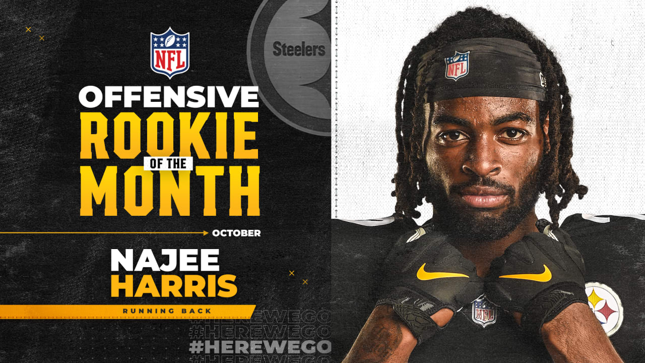 Steelers RB Najee Harris named NFL Rookie of the Month