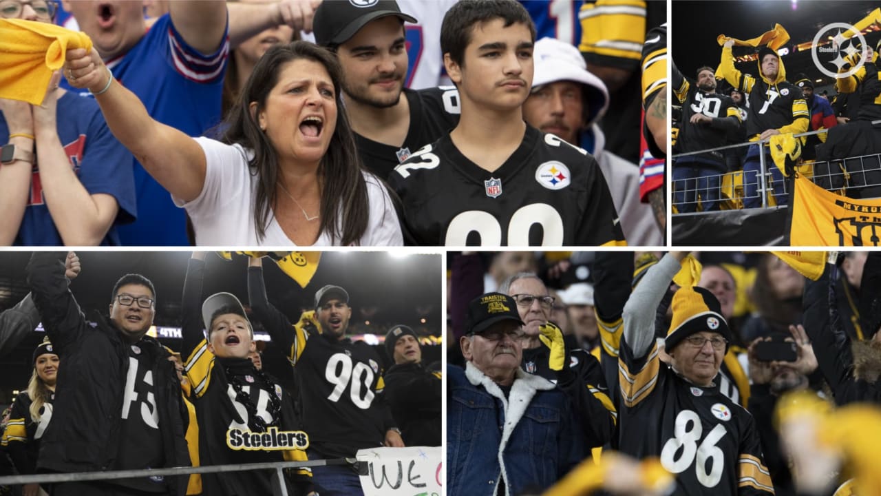 I led the incredible Pittsburgh Steelers Fans with the terrible