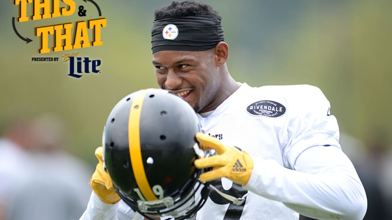 JuJu Smith-Schuster relishes role as Steelers' No. 1 hype man