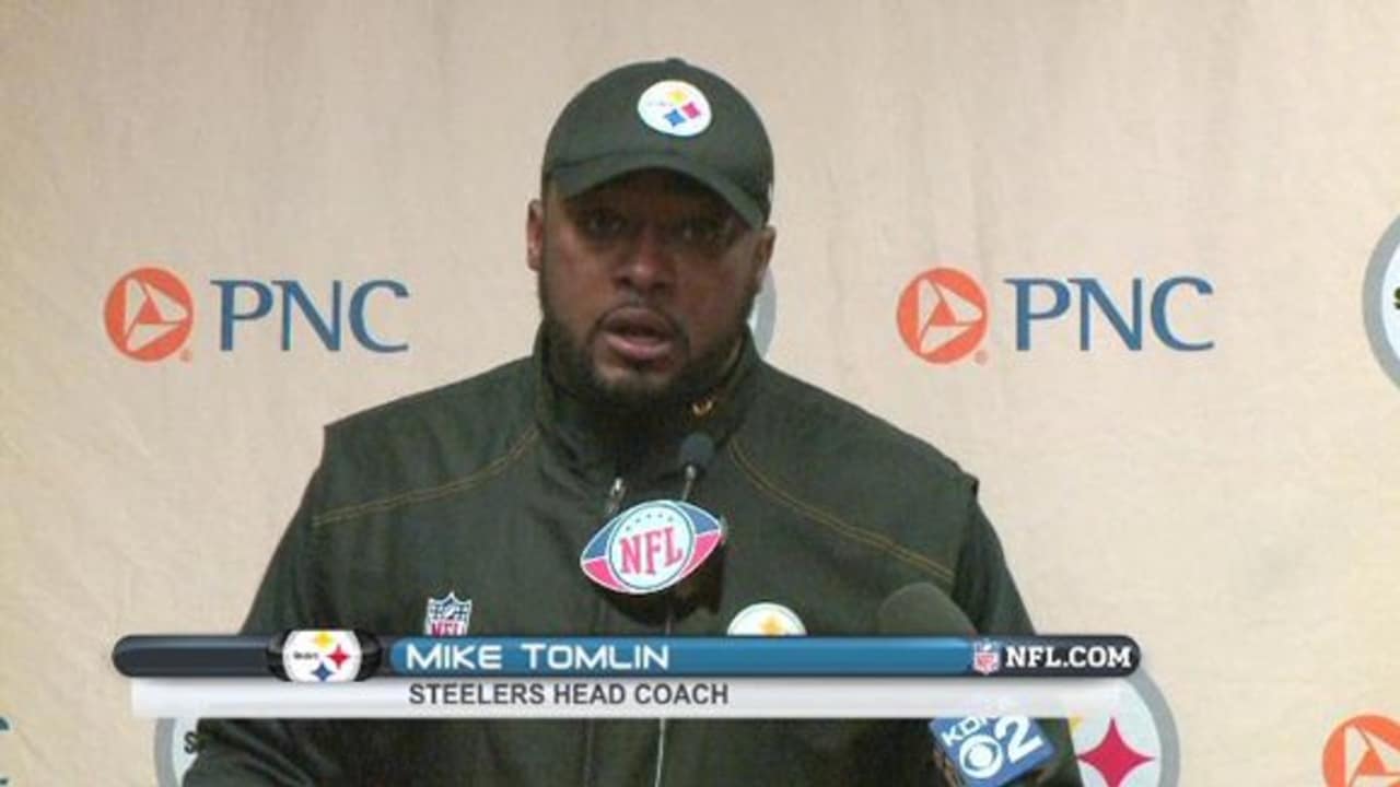 steelers post game press conference today youtube